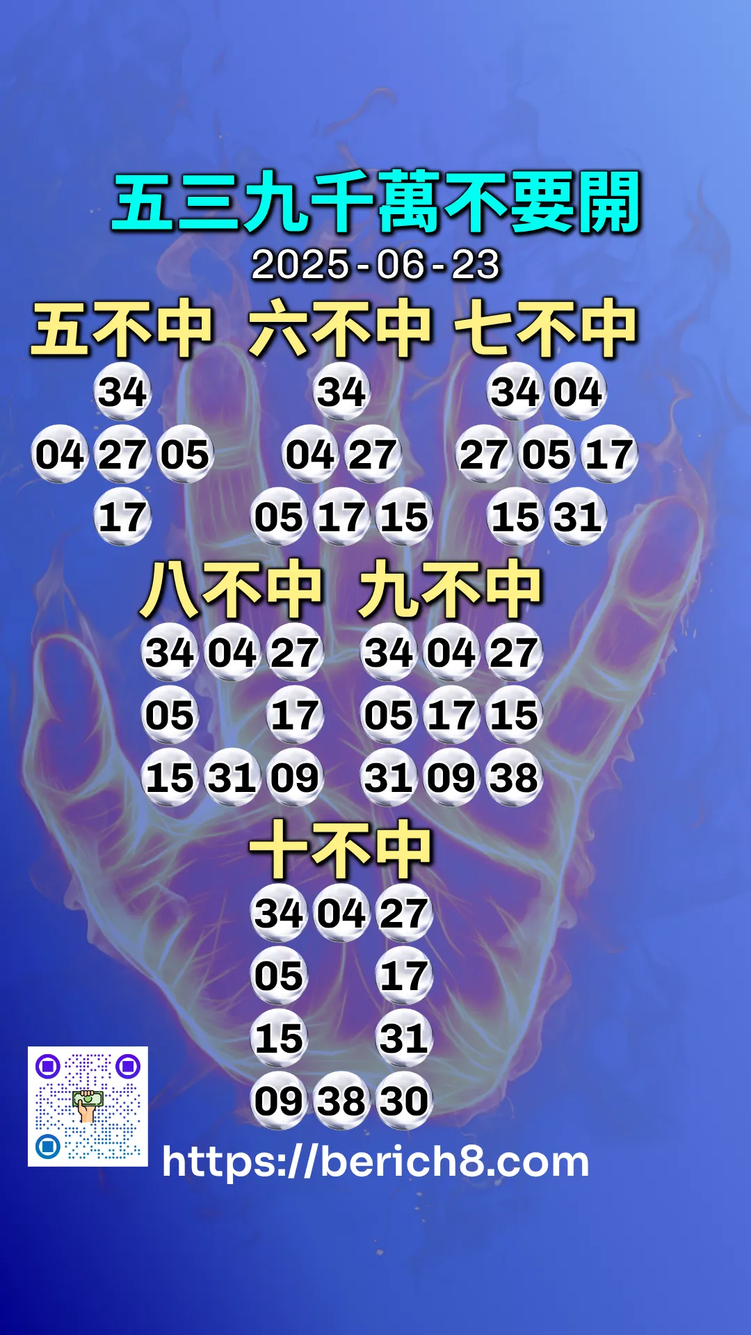 539千萬不要開 2025-06-23